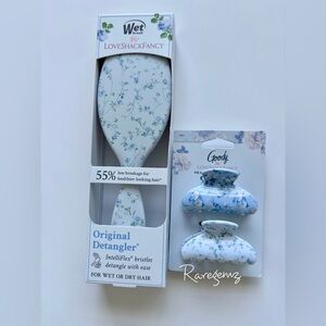 LoveShackFancy Hair Brush and Accessories Set